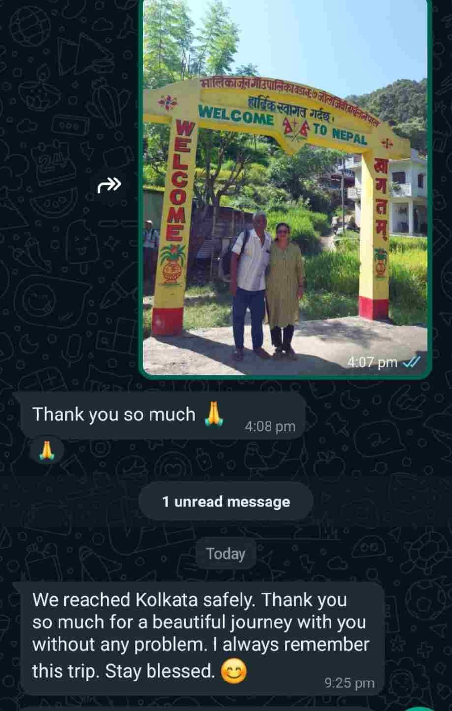 Nagarjuna Travels Customer Testimonial 13